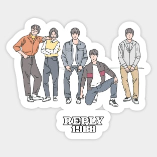 REPLY 1988 Sticker